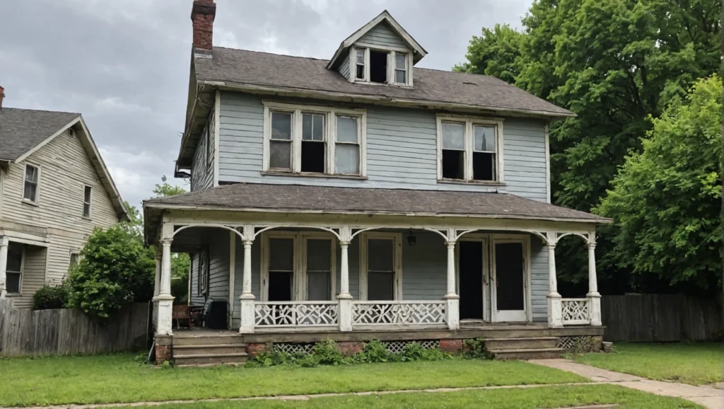 Buy My House Fast in Decatur TX - Property and Old house that's for sale without a 'for sale' sign.