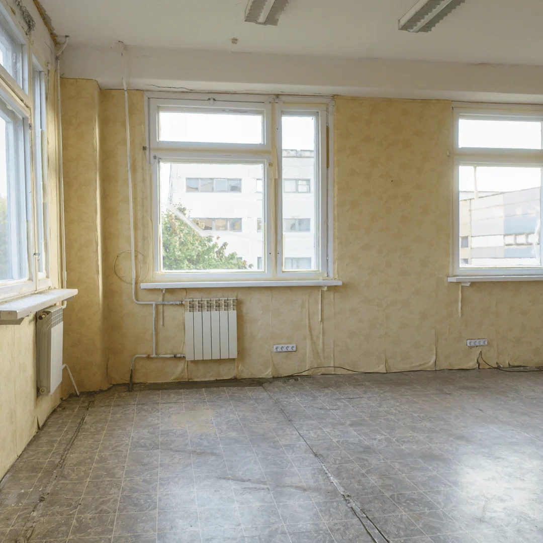 House with poor interior condition in Ennis TX, sold as-is with no repairs needed, ready for cash offer